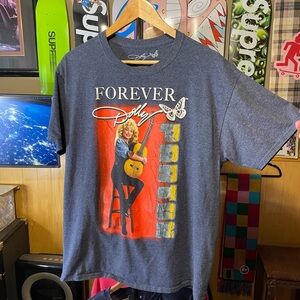 Forever, Dolly Parton shirt, men’s size large, gray, shirt